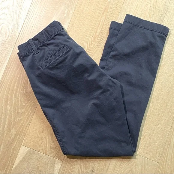 GAP Brushed Twill Navy Trousers - Picture 2 of 5